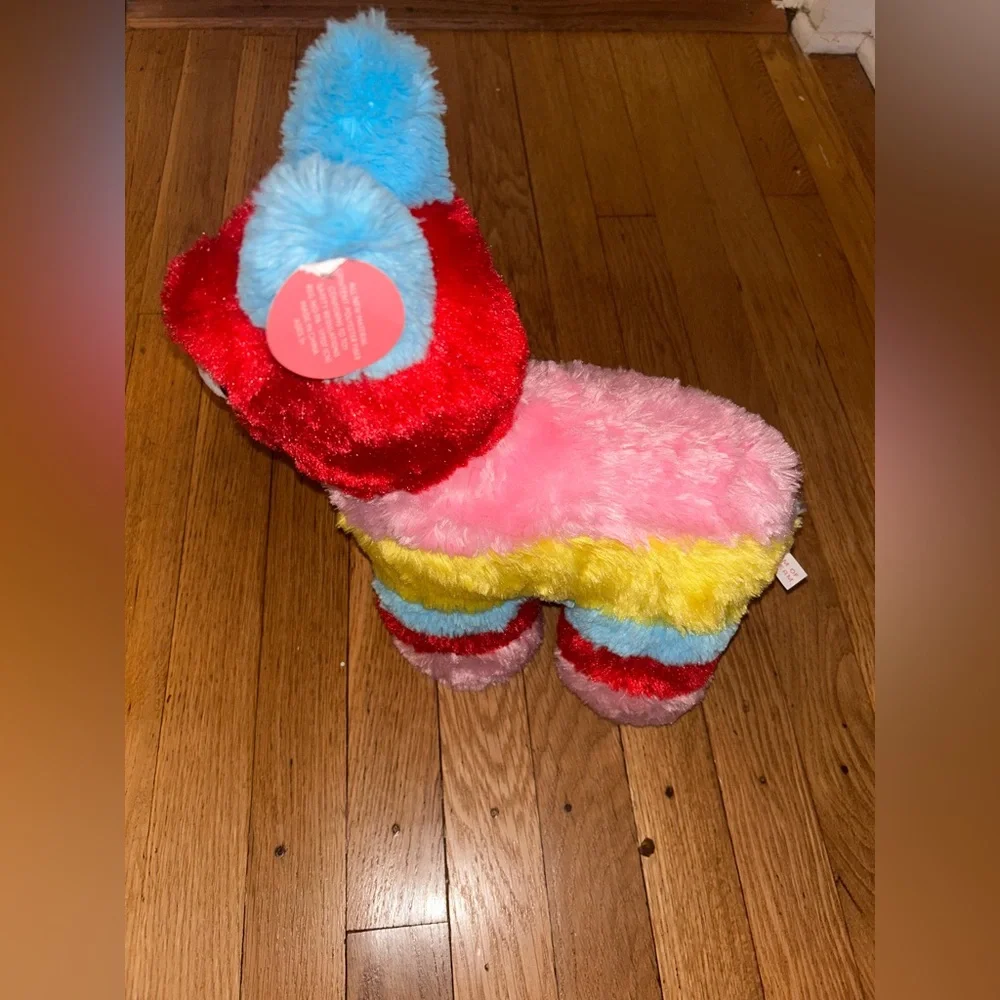 Colorful Plush Llama Toy